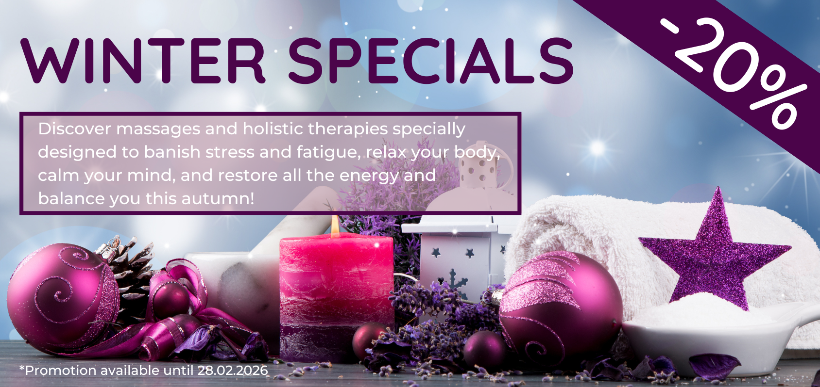 Winter specials menu 2024